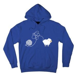 Crochet Knitter I Knitting Lover I Crocheting Sheep Great Gift Tall Hoodie