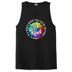 Choose Kindness In A World Where You Can Be Anything Be Kind Cute Daisy Flower R PosiCharge Competitor Tank