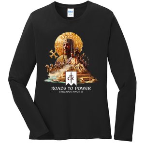 Crusader Kings Iii Roads To Power Ladies Long Sleeve Shirt