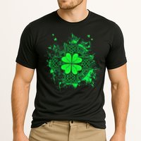 Celtic Knot Irish Shamrock Three Leaf Clover St Patricks Day Cooling Performance Crew T-Shirt