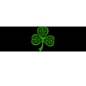 Celtic Knot Irish Shamrock Leaf Clover St Pats Day Bumper Sticker