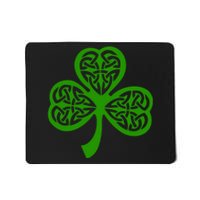 Celtic Knot Irish Shamrock Leaf Clover St Pats Day Mousepad