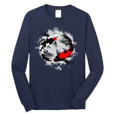 Cool Kawaii Japan Anime Koi Fish Long Sleeve Shirt