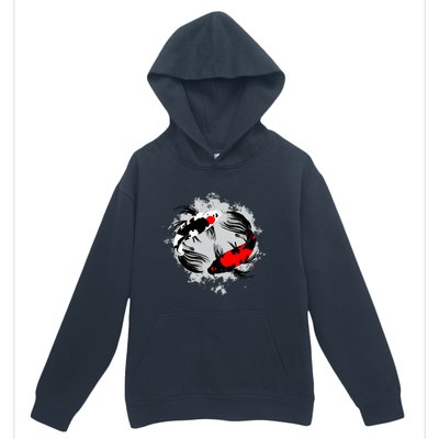 Cool Kawaii Japan Anime Koi Fish Urban Pullover Hoodie