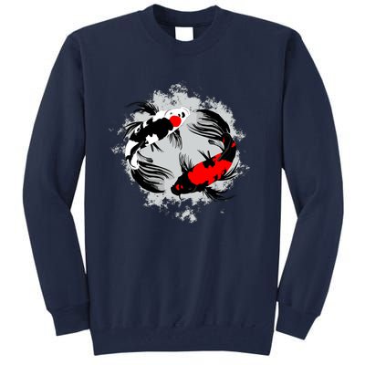 Cool Kawaii Japan Anime Koi Fish Tall Sweatshirt