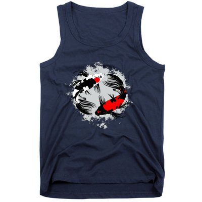 Cool Kawaii Japan Anime Koi Fish Tank Top