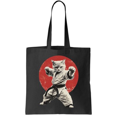 Cat Karate Judo Japan Japanese Flag Funny Bag