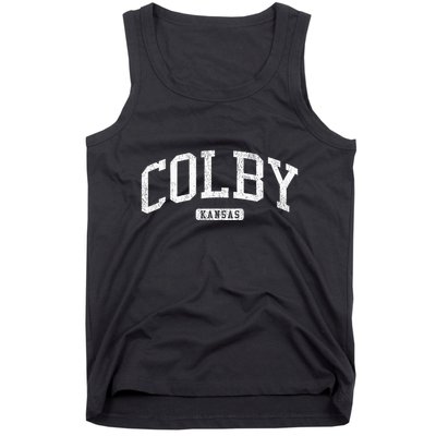Colby Kansas Ks Js03 College University Style Tank Top