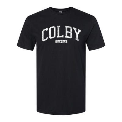 Colby Kansas Ks Js03 College University Style Softstyle CVC T-Shirt