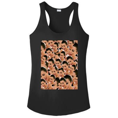 Crying Kim Kardashian Ladies PosiCharge Competitor Racerback Tank