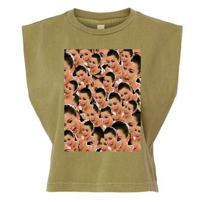 Crying Kim Kardashian Garment-Dyed Women's Muscle Tee