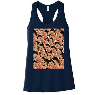 Crying Kim Kardashian Women's Racerback Tank