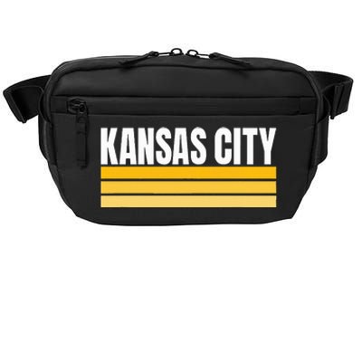 Cool Kc Kansas City Yellowwhite Striped Classic Kansas City Crossbody Pack