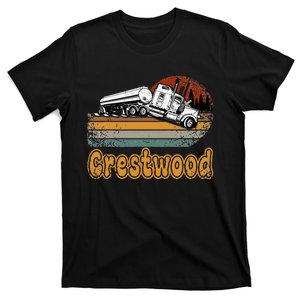 Crestwood Kentucky KY Tourism Semi Stuck on Railroad Tracks T-Shirt