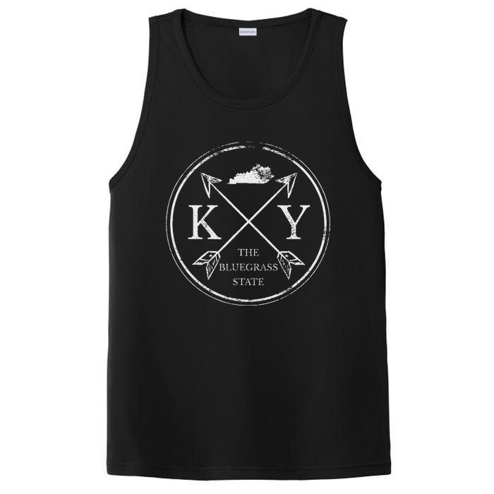 Cute Kentucky Ky The Bluegrass State PosiCharge Competitor Tank