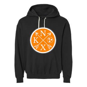 Cute Knox Knoxville Tennessee State Flag Orange Garment-Dyed Fleece Hoodie