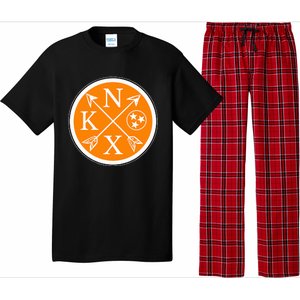 Cute Knox Knoxville Tennessee State Flag Orange Pajama Set