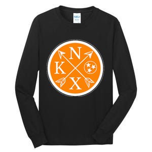 Cute Knox Knoxville Tennessee State Flag Orange Tall Long Sleeve T-Shirt