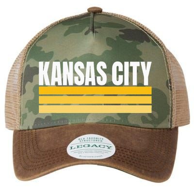 Cool Kc Kansas City Yellowwhite Striped Classic Kansas City Legacy Tie Dye Trucker Hat