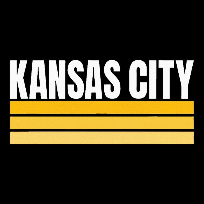 Cool Kc Kansas City Yellowwhite Striped Classic Kansas City Doggie Tank
