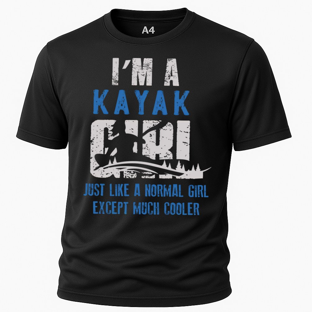 Cool Kayak Kayaking Boating Yak Water Sports Lover Gift Cooling Performance Crew T-Shirt