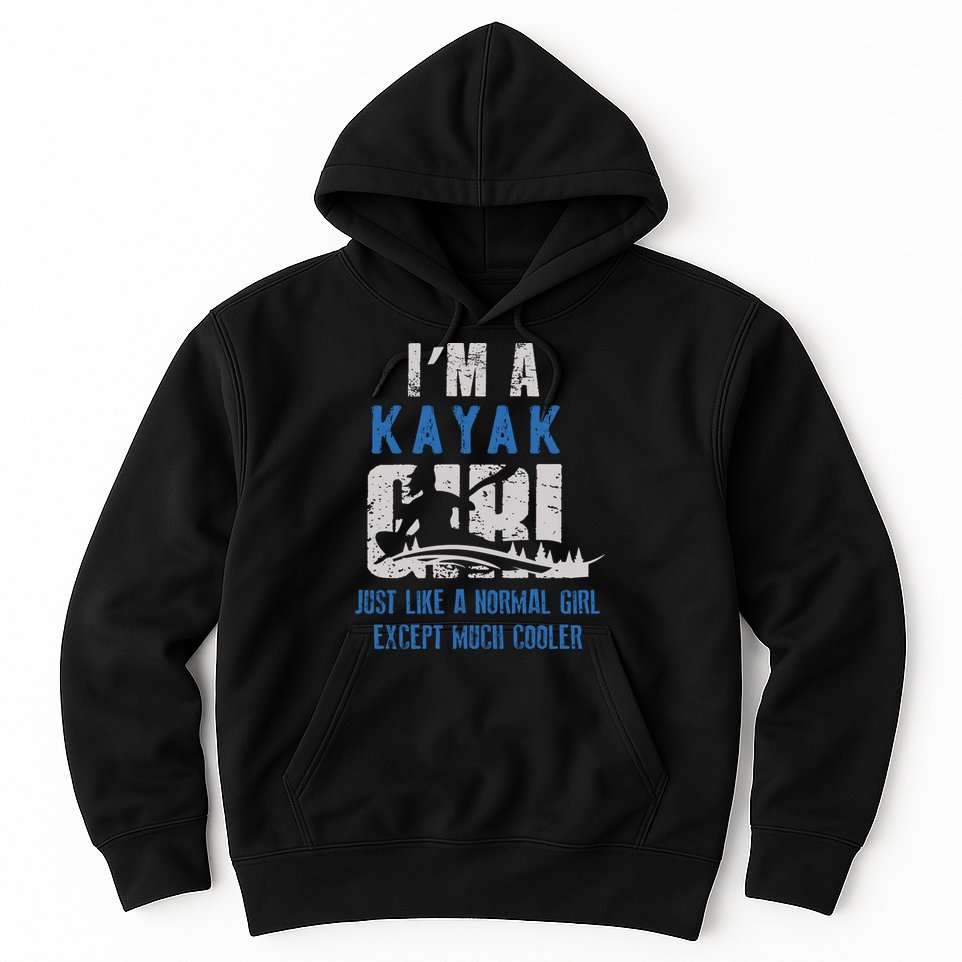 Cool Kayak Kayaking Boating Yak Water Sports Lover Gift Hoodie