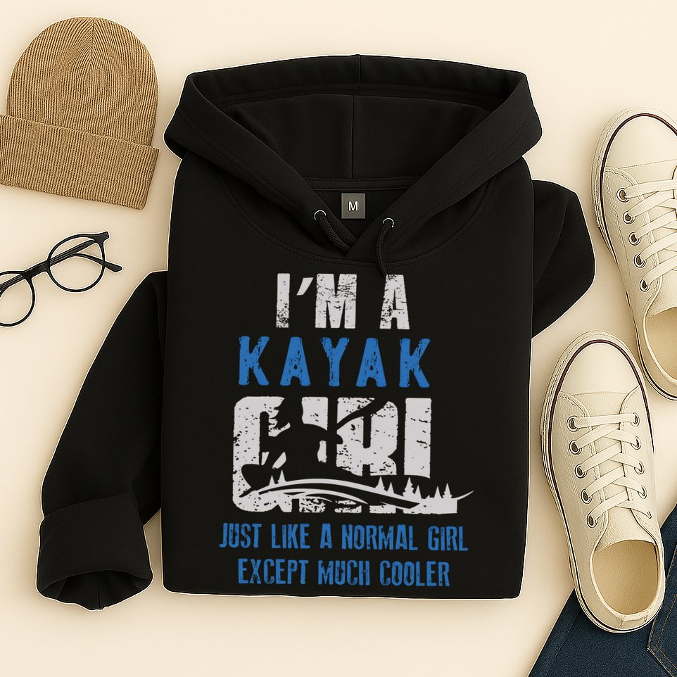 Cool Kayak Kayaking Boating Yak Water Sports Lover Gift Hoodie