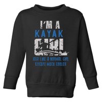 Cool Kayak Kayaking Boating Yak Water Sports Lover Gift Toddler Sweatshirt