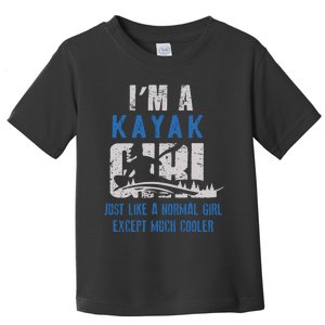 Cool Kayak Kayaking Boating Yak Water Sports Lover Gift Toddler T-Shirt