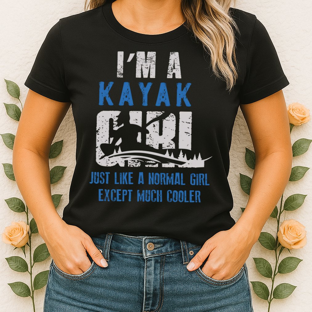 Cool Kayak Kayaking Boating Yak Water Sports Lover Gift Womens T-Shirt