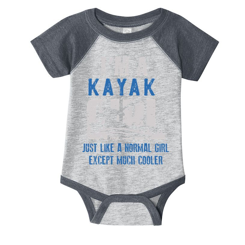 Cool Kayak Kayaking Boating Yak Water Sports Lover Gift Infant Baby Jersey Bodysuit