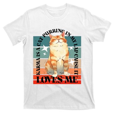 Cat Karma Loves Me T-Shirt