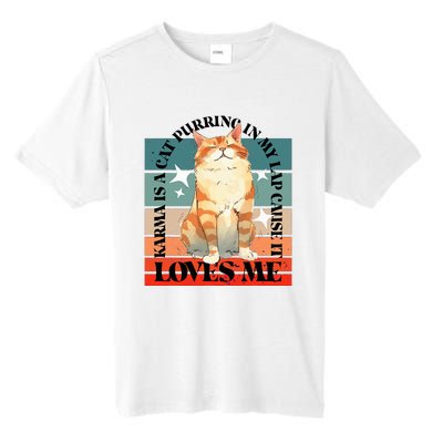 Cat Karma Loves Me Tall Fusion ChromaSoft Performance T-Shirt