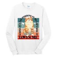 Cat Karma Loves Me Tall Long Sleeve T-Shirt