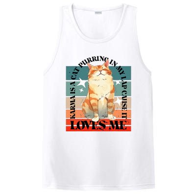 Cat Karma Loves Me PosiCharge Competitor Tank