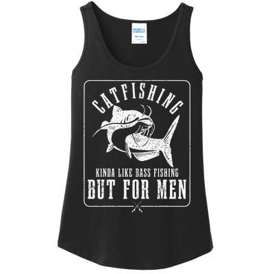 Catfishing Kinda Like Bass Fishing But For Funny Catfish Ladies Essential Tank