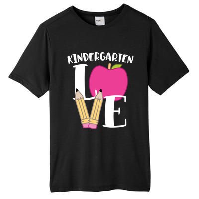 Cute Kindergarten Love Design For Kindergarten Teachers Cute Gift Tall Fusion ChromaSoft Performance T-Shirt