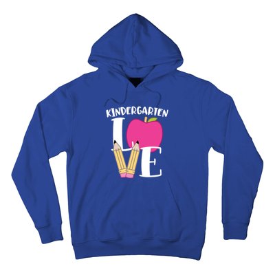 Cute Kindergarten Love Design For Kindergarten Teachers Cute Gift Hoodie