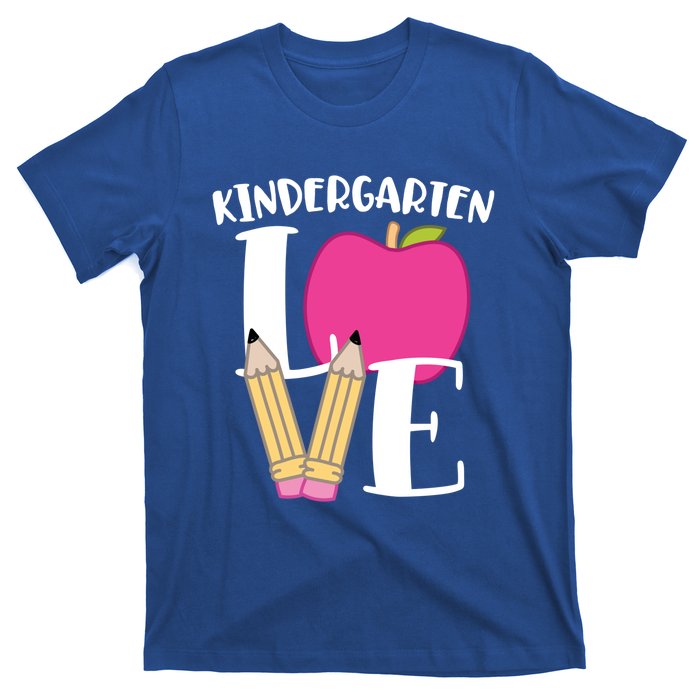 Cute Kindergarten Love Design For Kindergarten Teachers Cute Gift T-Shirt