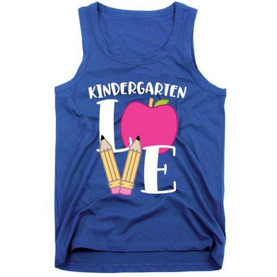 Cute Kindergarten Love Design For Kindergarten Teachers Cute Gift Tank Top