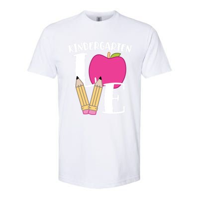 Cute Kindergarten Love Design For Kindergarten Teachers Cute Gift Softstyle CVC T-Shirt