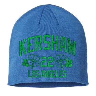 Clayton Kershaw Los Angeles Baseball St PatrickS Shamrock Meaningful Gift Sustainable Beanie