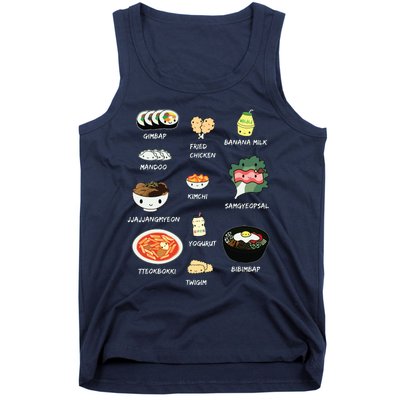 Cute Korean Lunch Shirts Bibimbap And More Tank Top