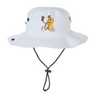 Cute Kawaii Leopard Gecko Hugging Axolotl Funny Bucket Hat