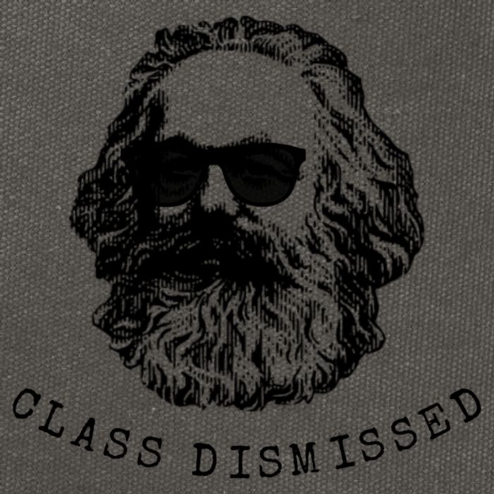 Cool Karl Marx Funny Socialism Class Dismissed Cotton Canvas Backpack