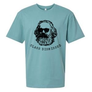 Cool Karl Marx Funny Socialism Class Dismissed Sueded Cloud Jersey T-Shirt