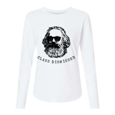 Cool Karl Marx Funny Socialism Class Dismissed Womens Cotton Relaxed Long Sleeve T-Shirt