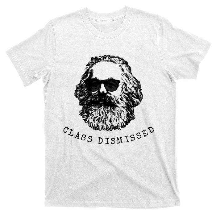 Cool Karl Marx Funny Socialism Class Dismissed T-Shirt