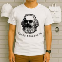 Cool Karl Marx Funny Socialism Class Dismissed T-Shirt