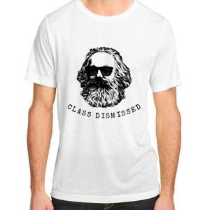 Cool Karl Marx Funny Socialism Class Dismissed Adult ChromaSoft Performance T-Shirt